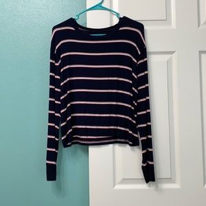 Stripped Long Sleeve Shirt